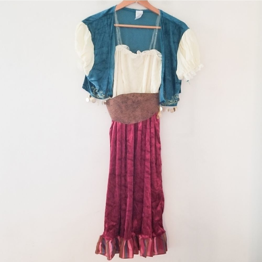 Gypsy costume with accessories scarf/earrings